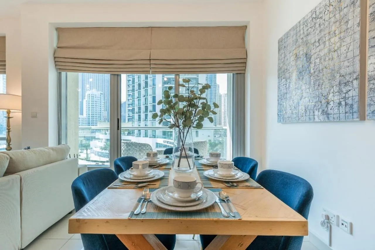Apartman Elegant 1Br At Sanibel Tower Park Island Tower Dubai Marina By Al Sarya Holiday Homes Egyesült Arab Emírségek